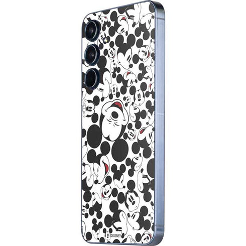 Disney Mickey Mouse Face Pattern Galaxy A36 5G Skin